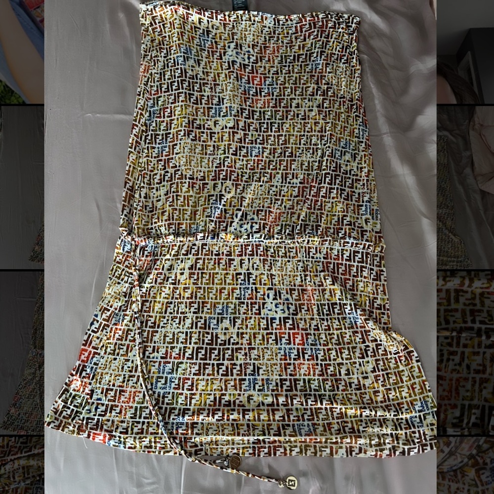 RARE FENDI MONOGRAM DRESS or TOP
